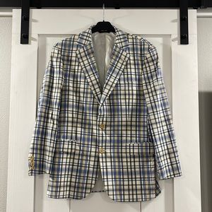 Brooks Brothers Plaid Blazer Sport Coat